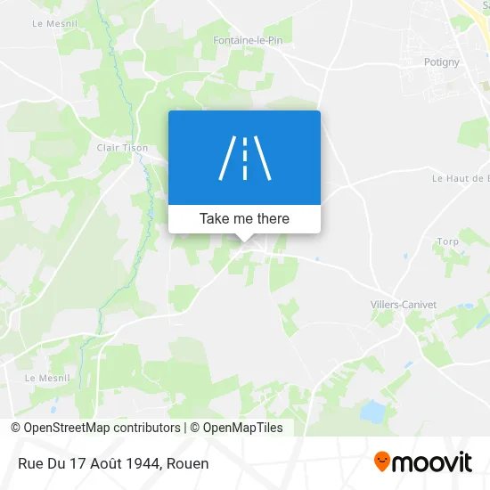 Rue Du 17 Août 1944 map