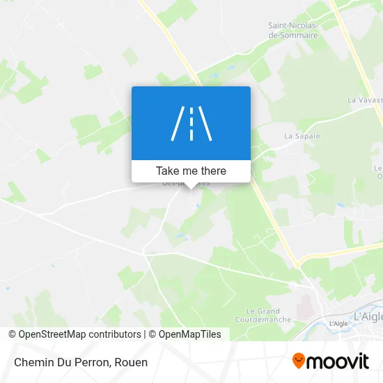 Chemin Du Perron map