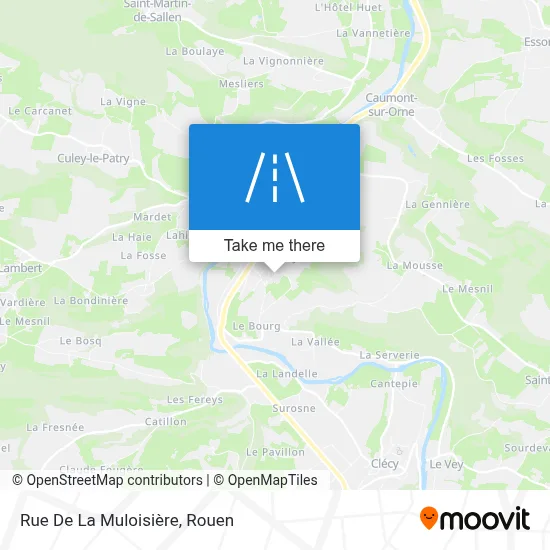 Rue De La Muloisière map