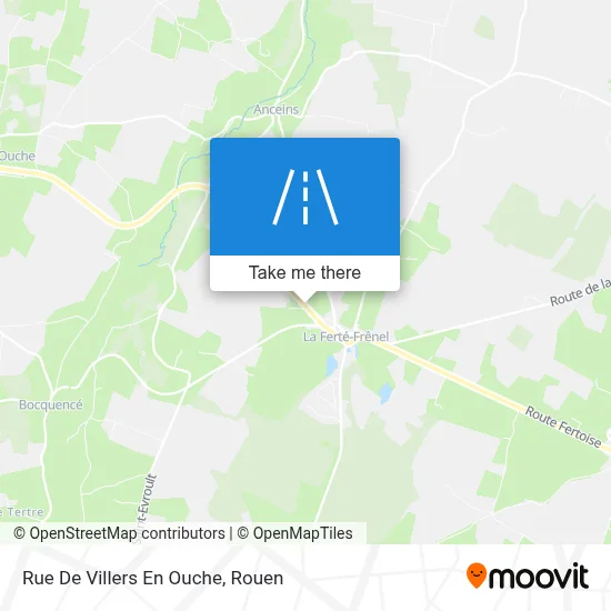 Rue De Villers En Ouche map