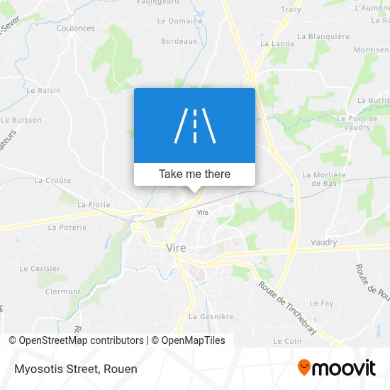 Rue Des Myosotis map