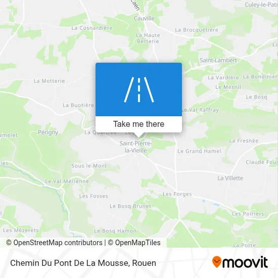 Chemin Du Pont De La Mousse map