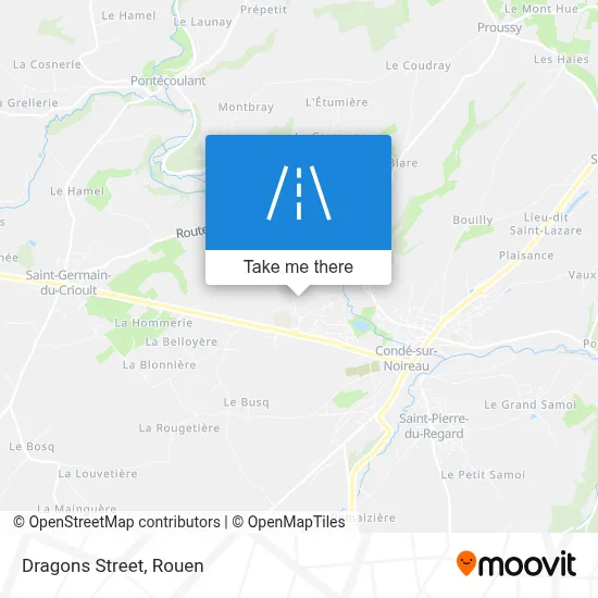 Rue Des Dragons map