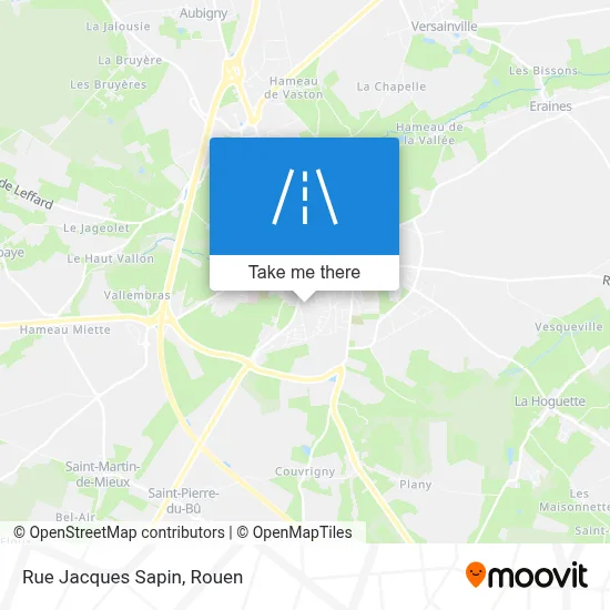 Rue Jacques Sapin map