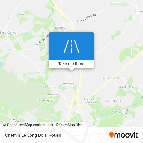 Chemin Le Long Bois map
