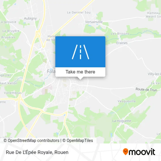 Rue De L'Épée Royale map