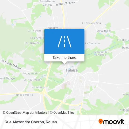 Rue Alexandre Choron map