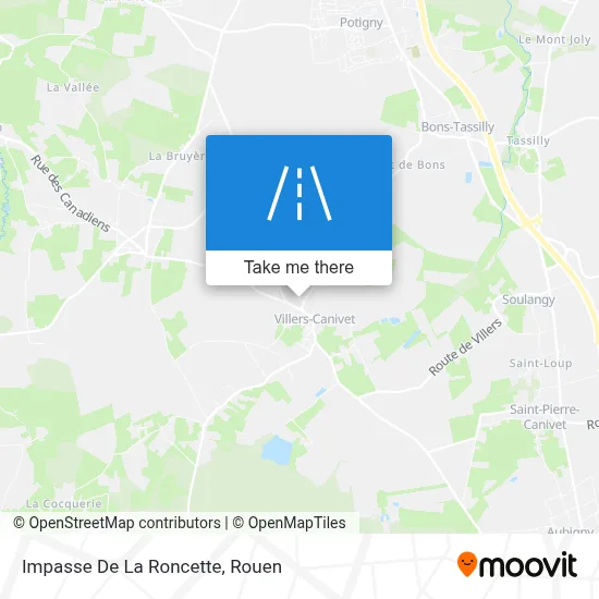 Impasse De La Roncette map
