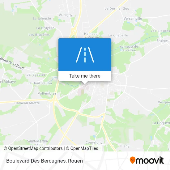 Boulevard Des Bercagnes map