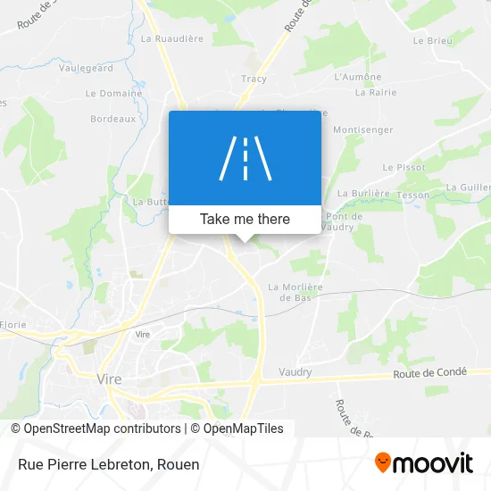 Rue Pierre Lebreton map