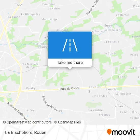 La Bischetière map