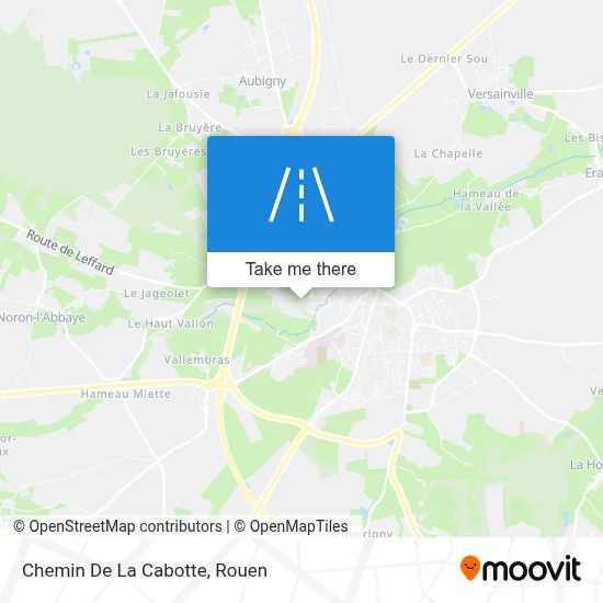 Chemin De La Cabotte map