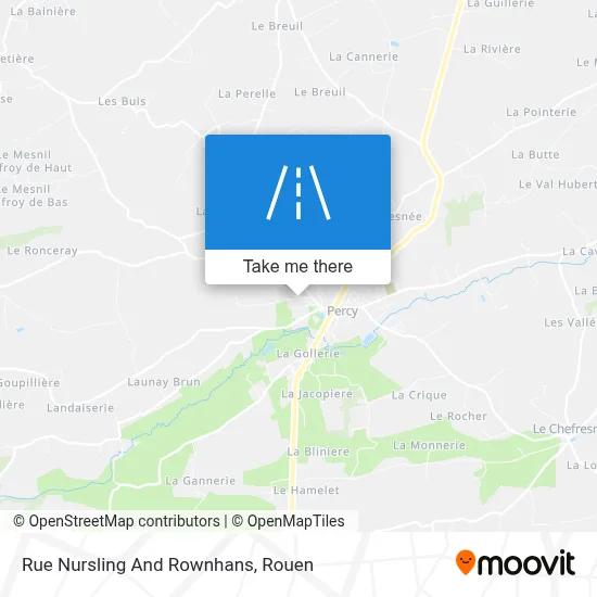 Rue Nursling And Rownhans map