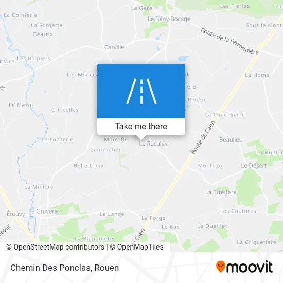 Chemin Des Poncias map