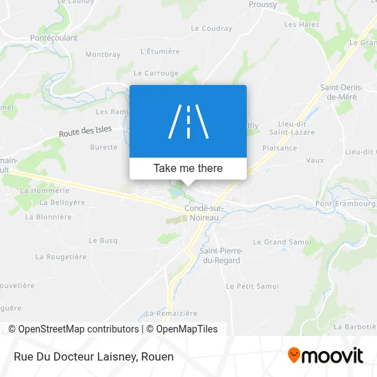 Rue Du Docteur Laisney map