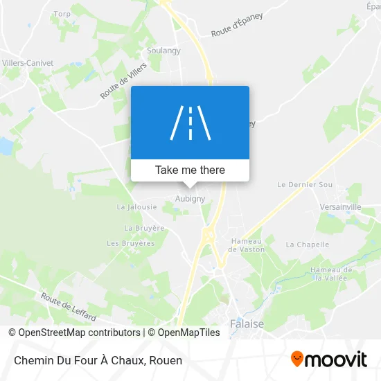 Chemin Du Four À Chaux map