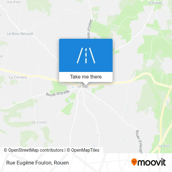 Rue Eugène Foulon map