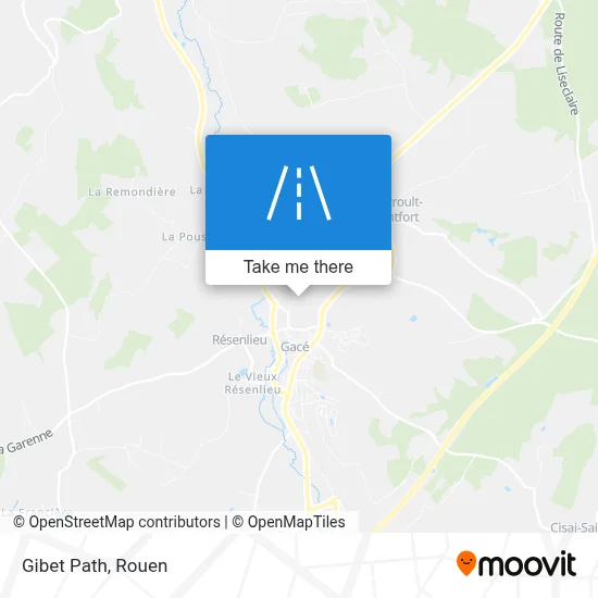Chemin Du Gibet map