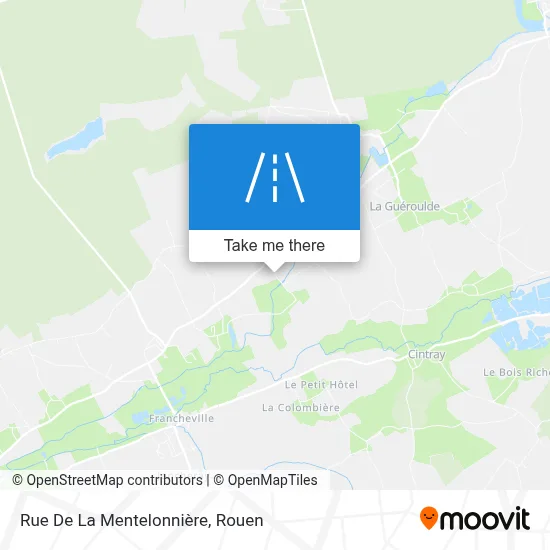 Rue De La Mentelonnière map
