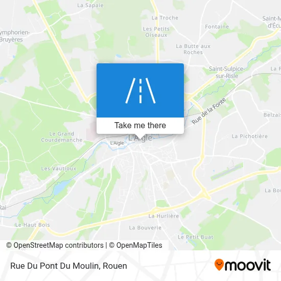 Rue Du Pont Du Moulin map