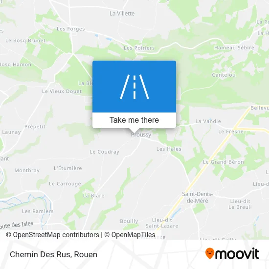 Chemin Des Rus map