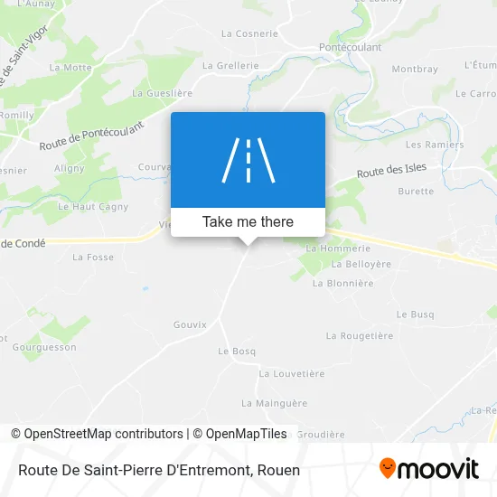 Route De Saint-Pierre D'Entremont map