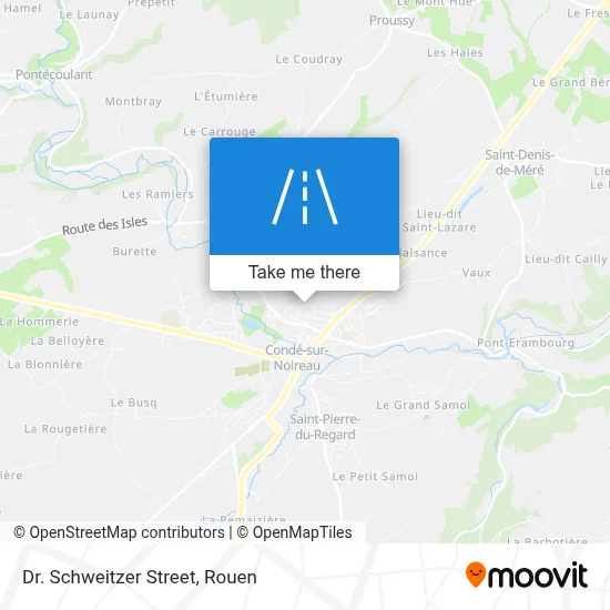 Rue Du Docteur Schweitzer map