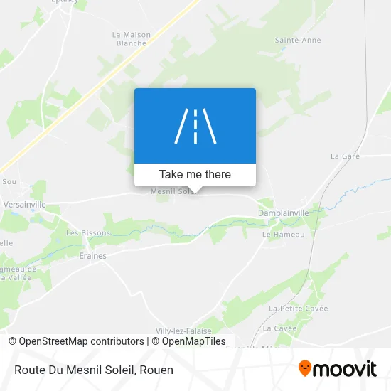 Route Du Mesnil Soleil map