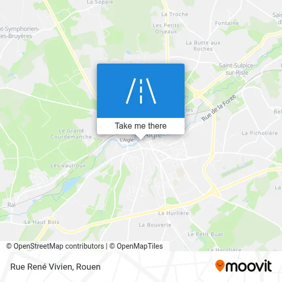 Rue René Vivien map