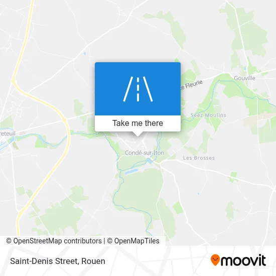 Rue De Saint-Denis map