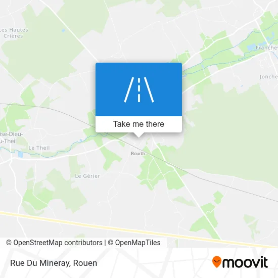 Rue Du Mineray map
