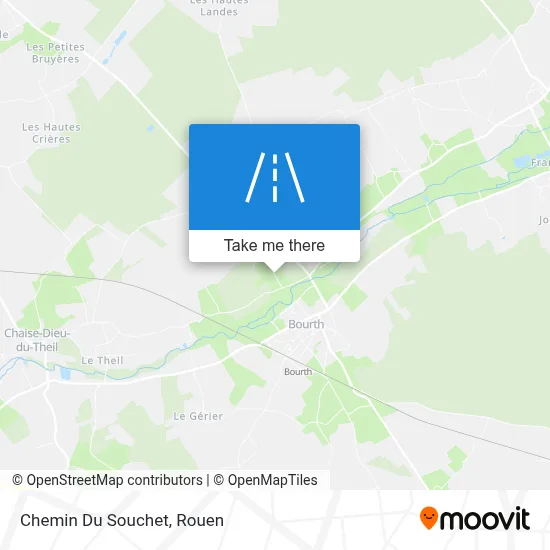 Chemin Du Souchet map