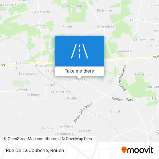 Rue De La Jouberie map