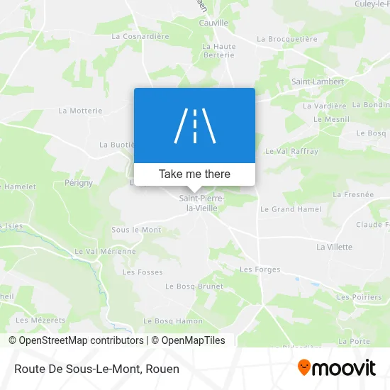 Route De Sous-Le-Mont map