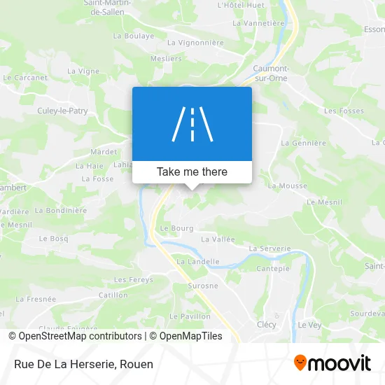 Rue De La Herserie map