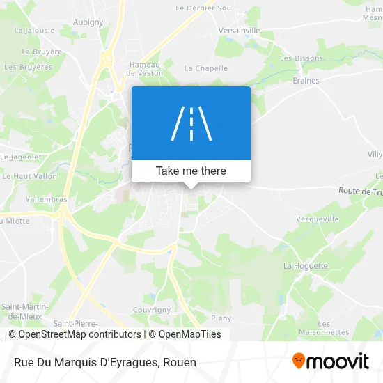 Rue Du Marquis D'Eyragues map