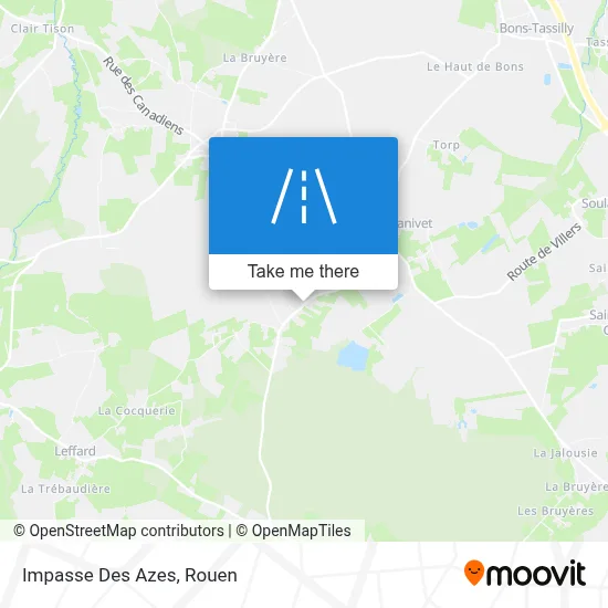 Impasse Des Azes map