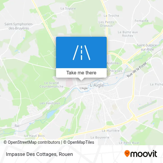 Impasse Des Cottages map