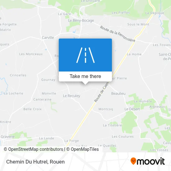 Chemin Du Hutrel map