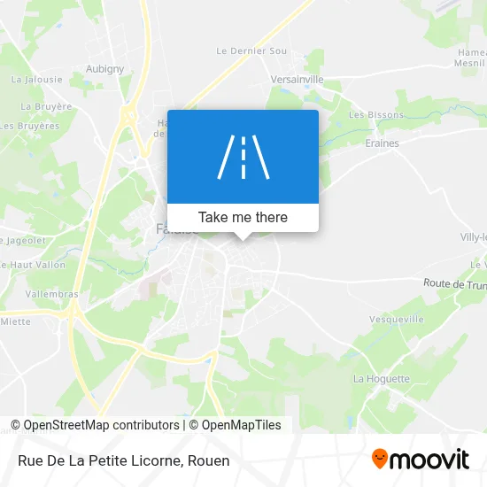 Rue De La Petite Licorne map