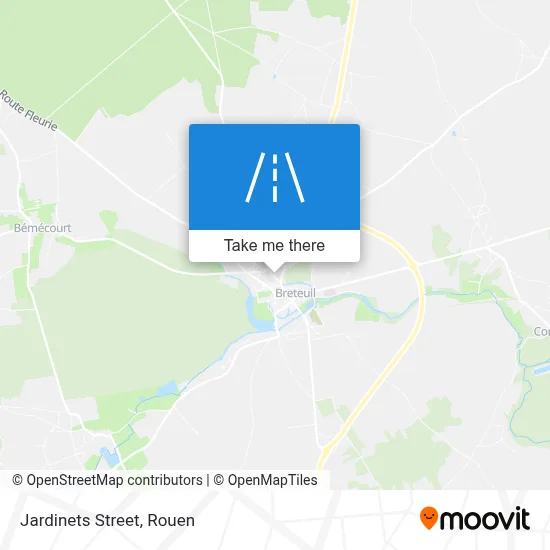 Rue Des Jardinets map