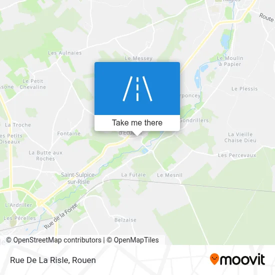 Rue De La Risle map