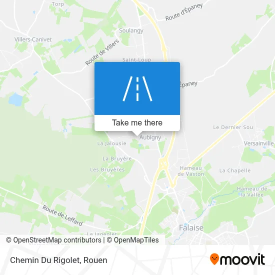 Chemin Du Rigolet map