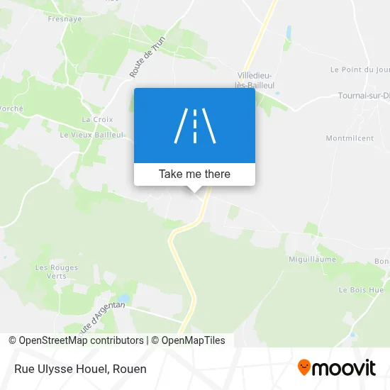 Rue Ulysse Houel map