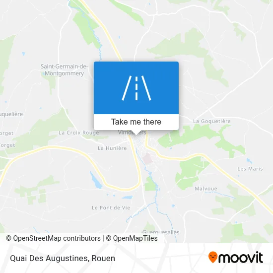 Quai Des Augustines map