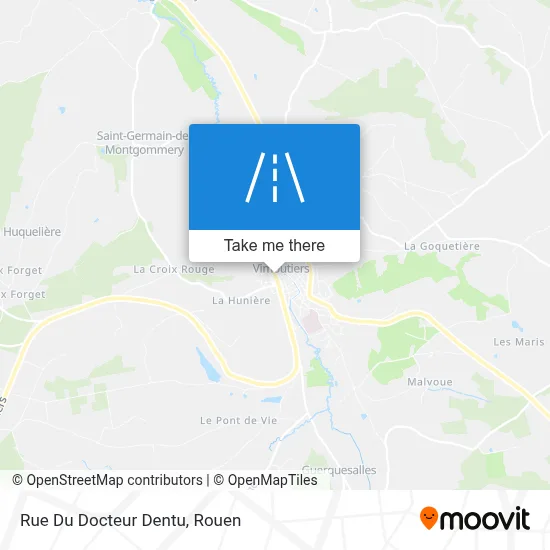 Mapa Rue Du Docteur Dentu