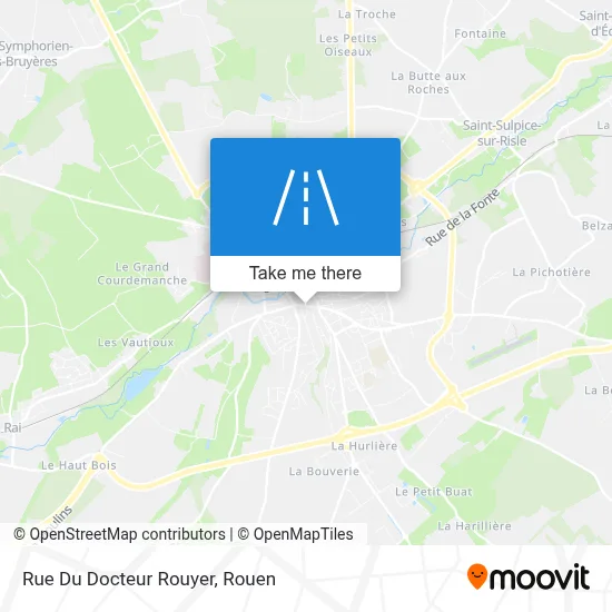 Rue Du Docteur Rouyer map