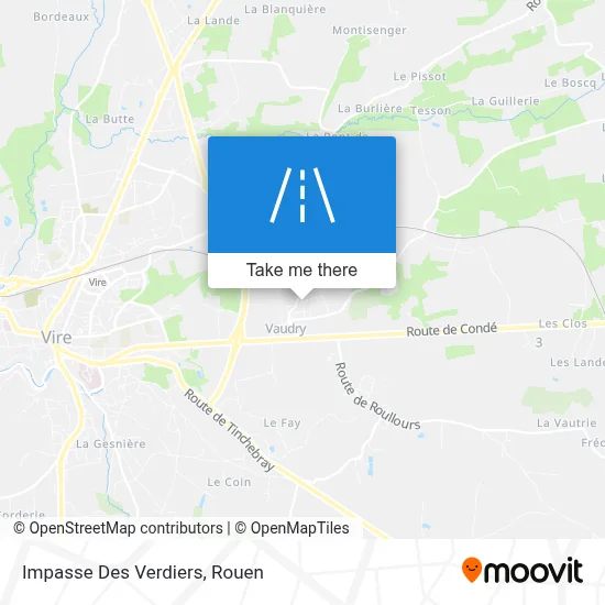 Impasse Des Verdiers map