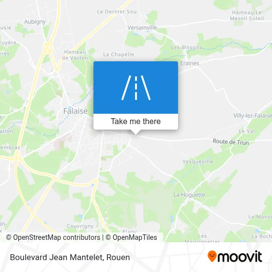 Boulevard Jean Mantelet map