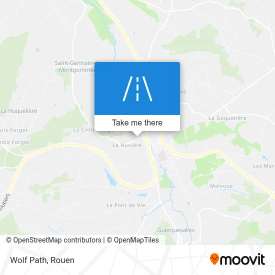 Chemin Du Loup map